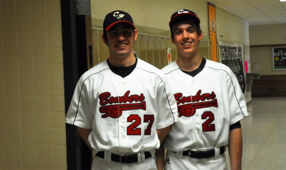 Captains Bryce Boyle Hoban and Hunter Blakeslee look forward to a nw baseball season