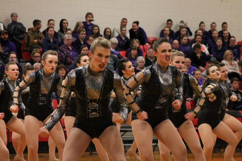 Determination helped the dance team move on to state