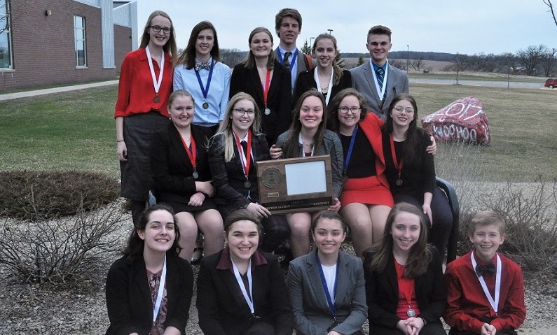 The ction speech winners will advance to the state tournament