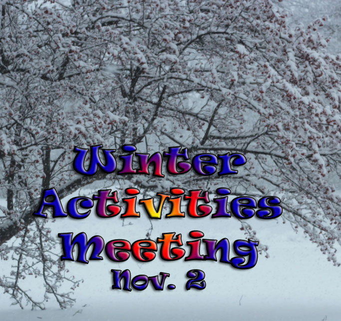 Winter activities meeting