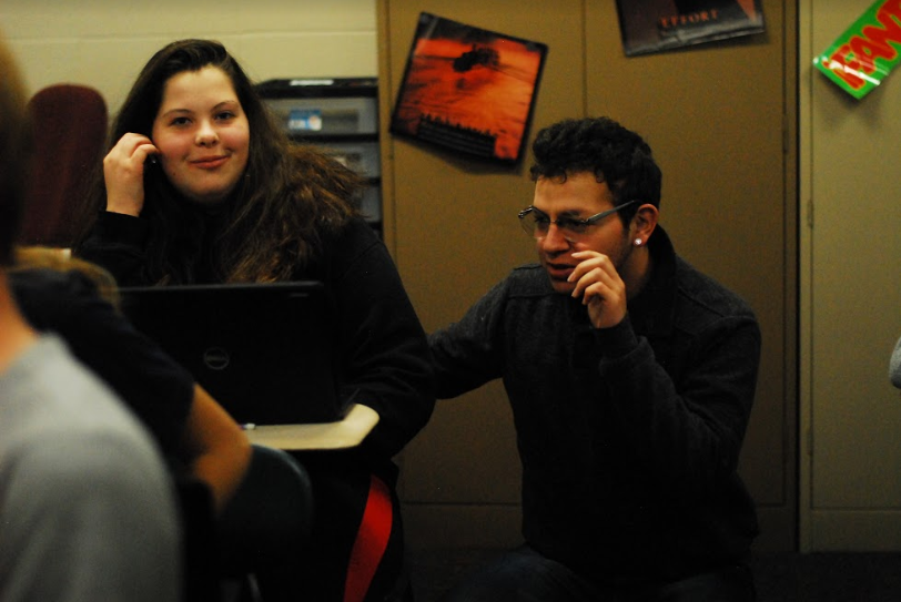 Henry helps Emily Barrett in Spanish.