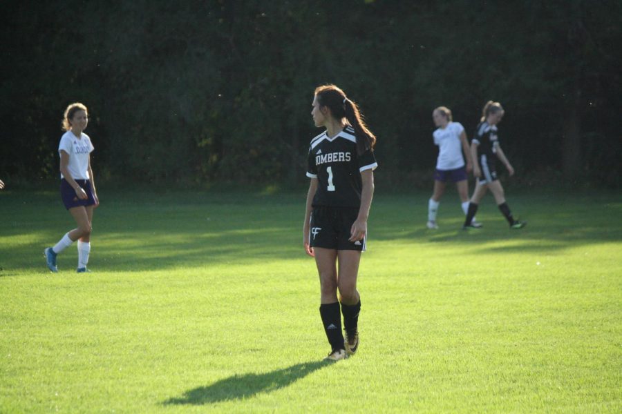 Aizlynn Thim scored the most goals for the Girls Soccer Team this year.  