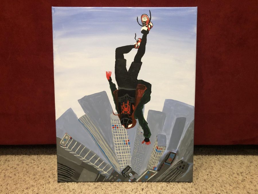 Although this painting of Spider Man is pretty epic, in the super hero world there needs to be more diversity. 