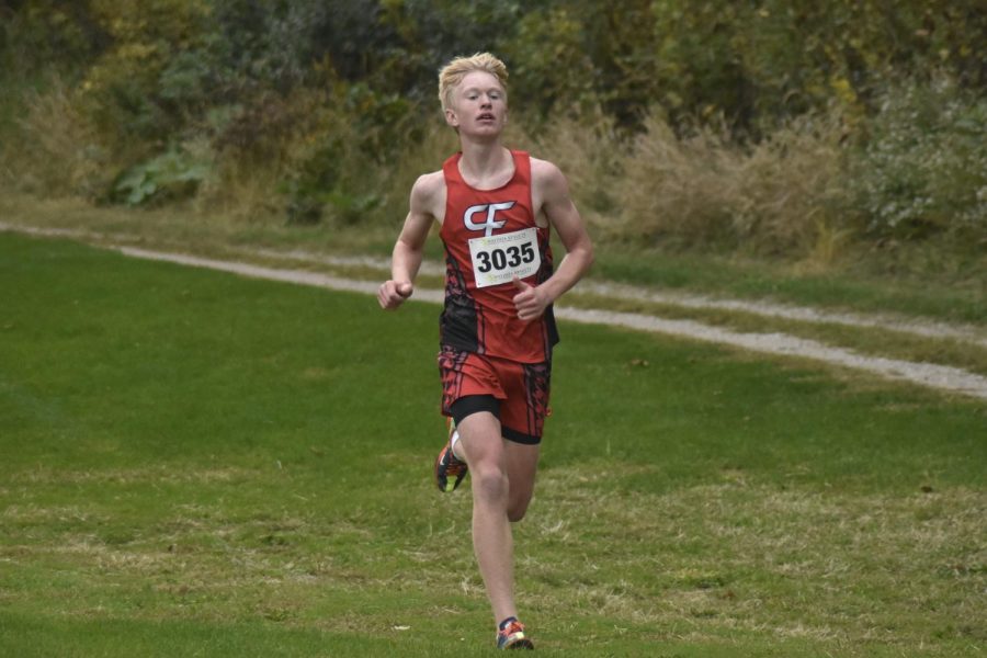 Jacob Wulf, a veteran runner, remained focused and dedicated throughout a season full of firsts.