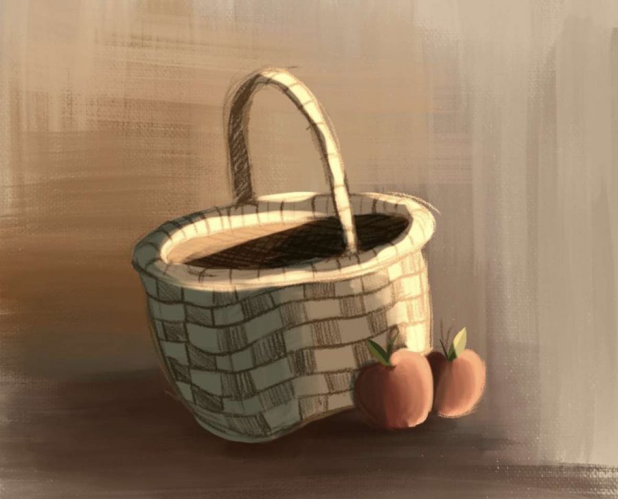 A basket of fresh crisp apples posses the power to lighten anyones spirits.