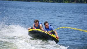 The best way to beat the heat in the south is to escape the trapped air inside your home and car and breath in some fresh air, preferably while tubing. 