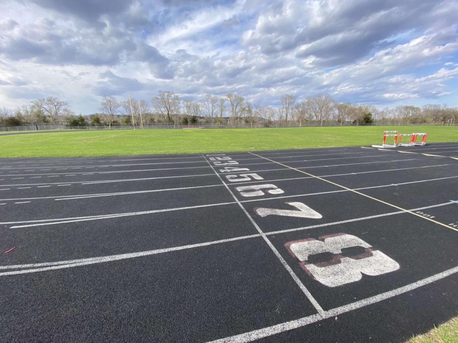 For a few weeks, the Cannon Falls High School track lacked the drum of tennis shoes tapping the rubber.
