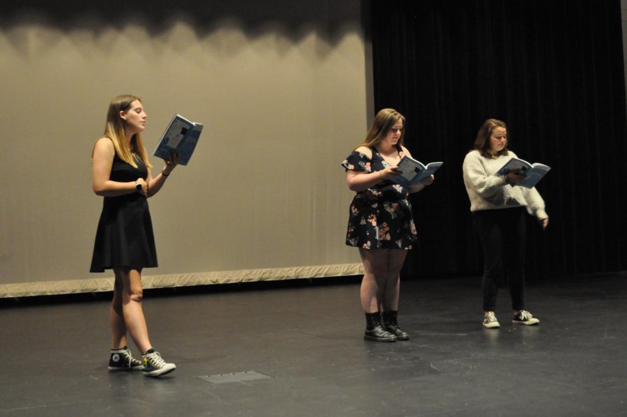 On audition day, CFHS students acted their hearts out in an attempt to get their choice roles in this year's musical.