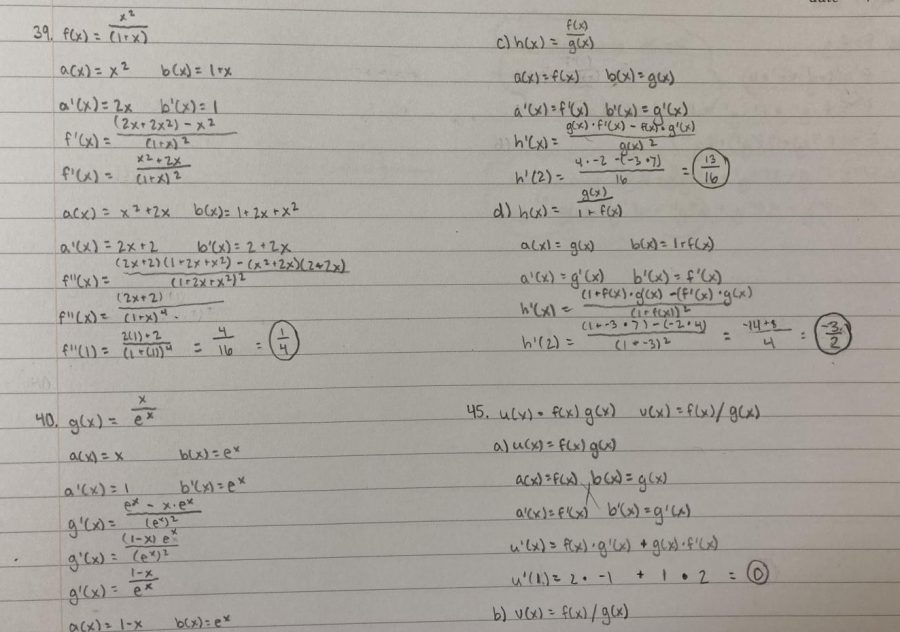 Many math league students have to write out the problems extensively to solve them.