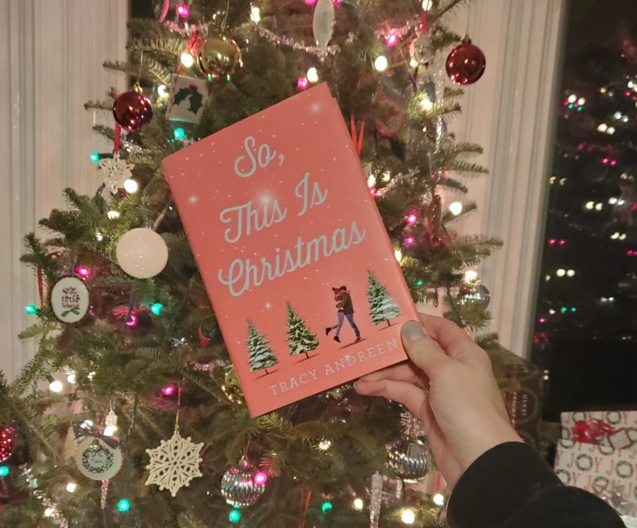 So this is Christmas is a book just as festive as the iconic Christmas tree.