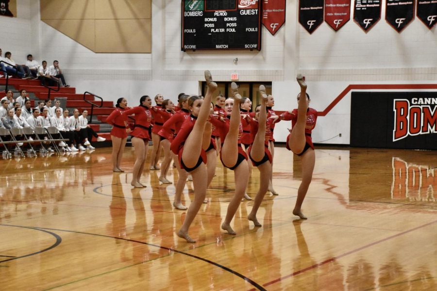 The Bomber dance team presents their high kick performance and last weekends showcase.