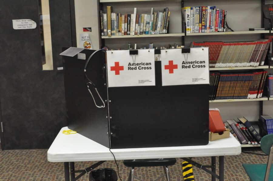 The American Red Cross works with students to host blood drives across the country.