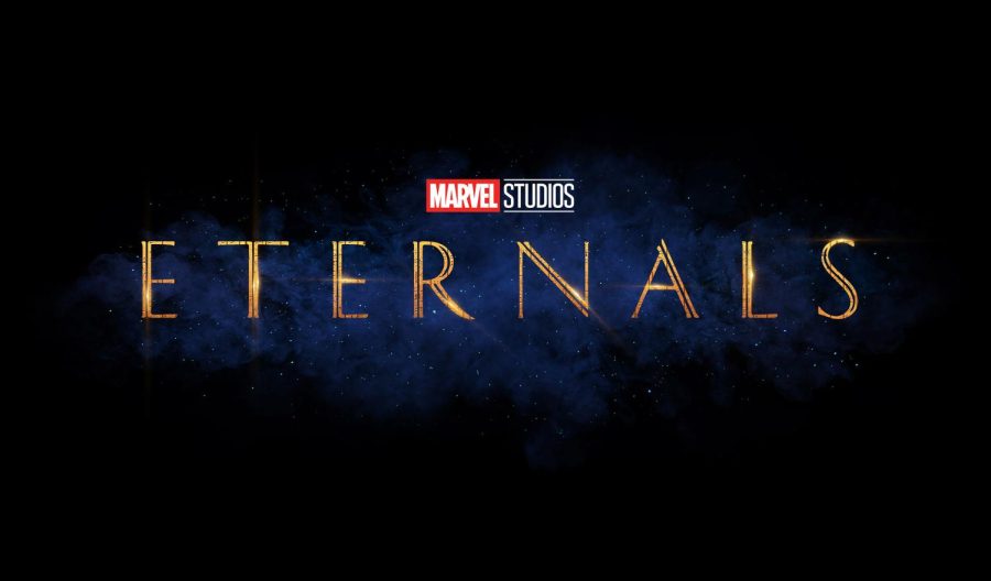 The now iconic Eternals logo is recognized by Marvel fans everywhere.