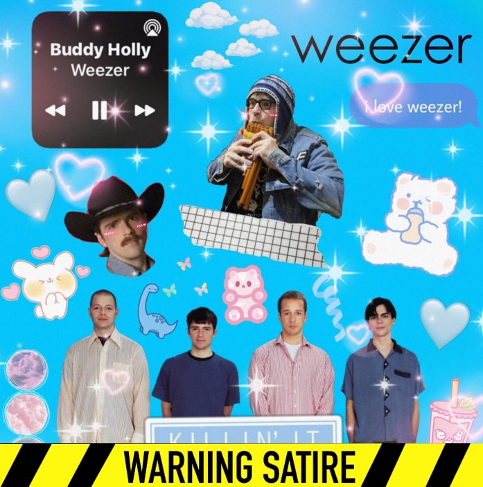 Young fans across the nation can appreciate Weezer and the associated symbols.