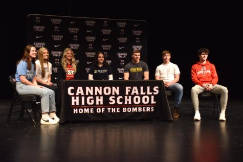 A handful of seniors have now committed to playing sports in college.