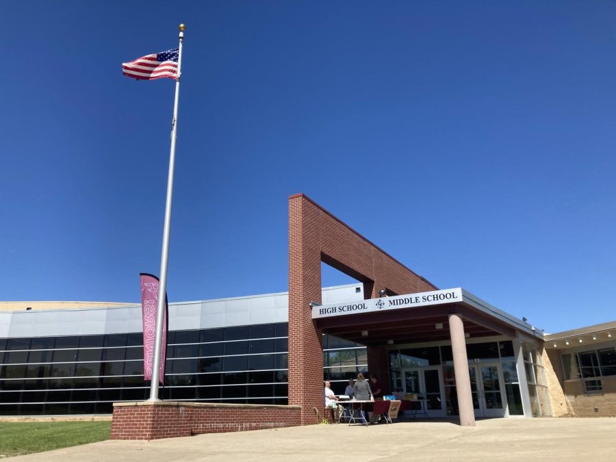 The Cannon Falls High School building will open early next fall.