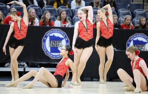 The dancers competed their jazz routine during the prelimanary competition and the finals competition. 