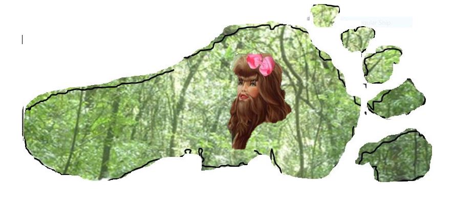 Ms. Bigfoot reported in school forest