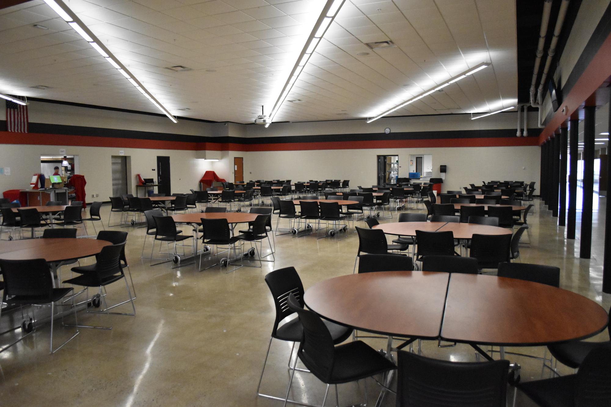 The cafeteria underwent numerous improvements over the summer.
