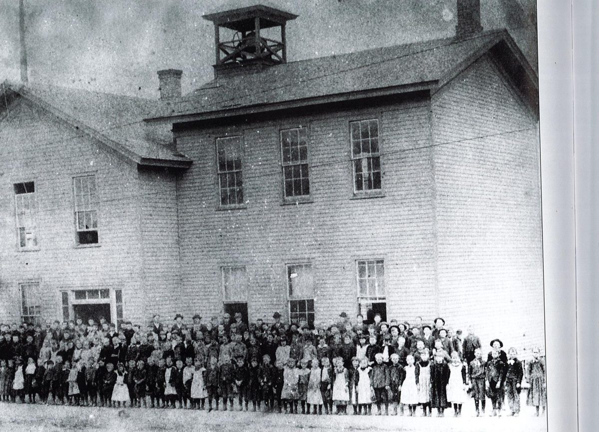 The second year of school in the city 
    Photo courtesy of Cannon Falls Historical Society