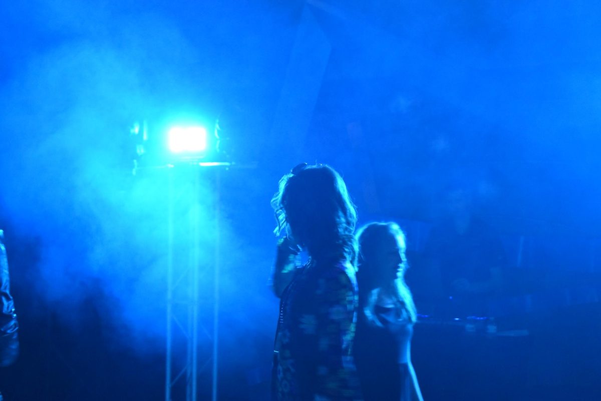 unique lighting surrounds the dancers