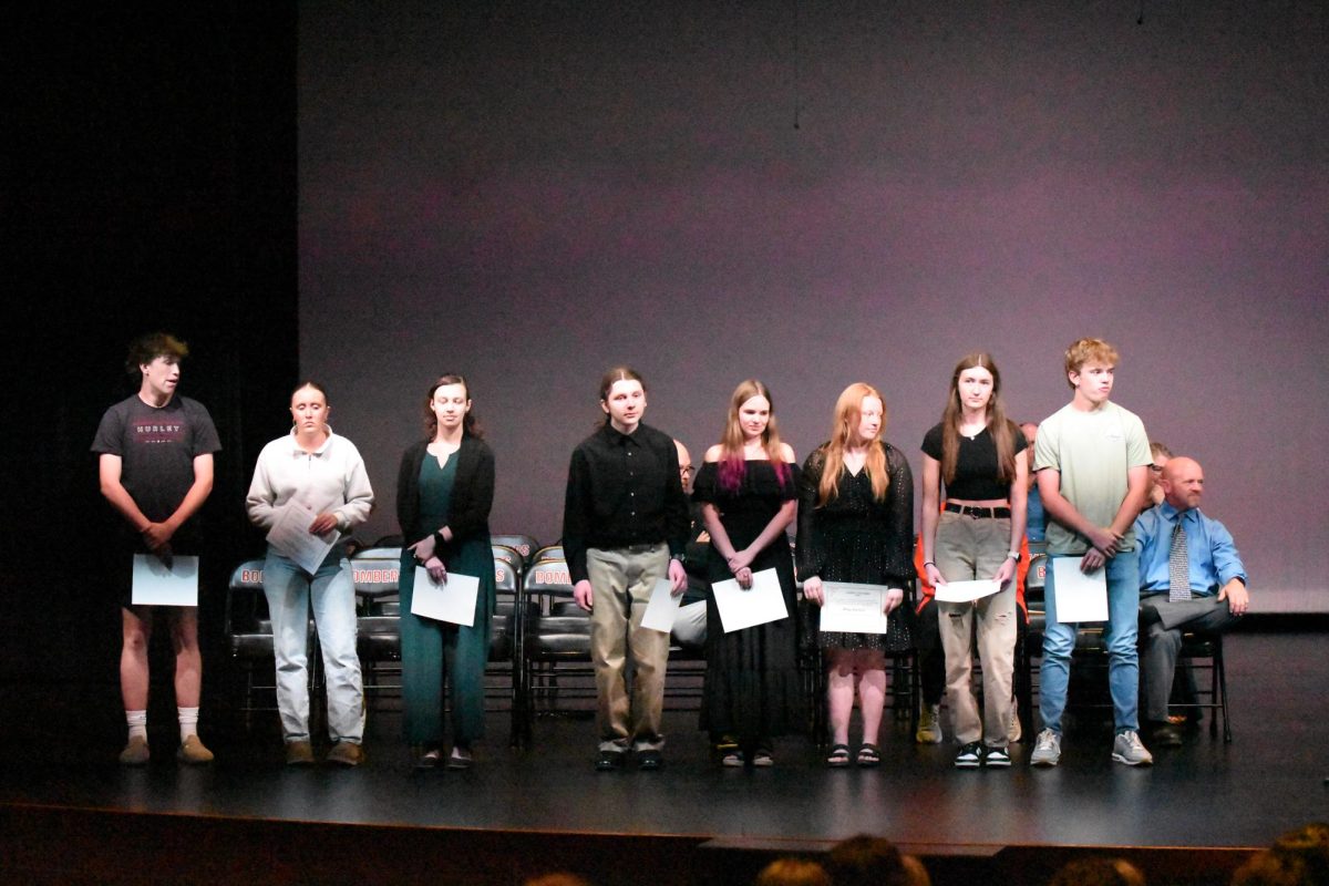 Some sophomore academic letter recipients