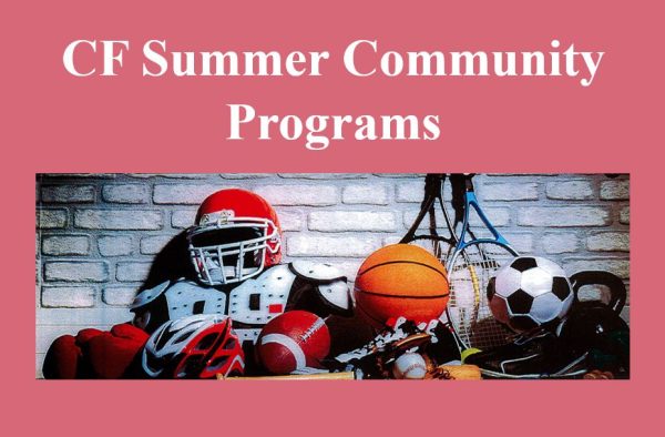 The Community Ed. office has published their summer camp offerings