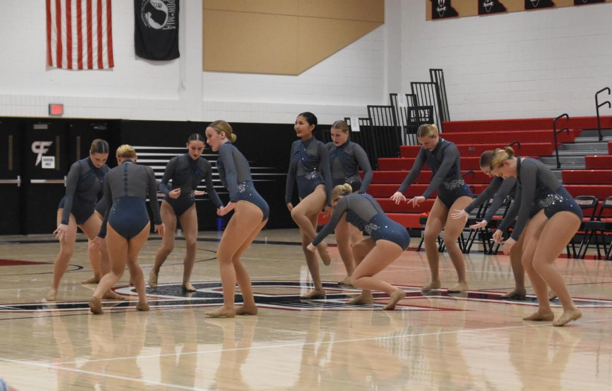 The Cannon Falls dance team at their showcase last year. Their 2025-2026 showcase will be on October 20.