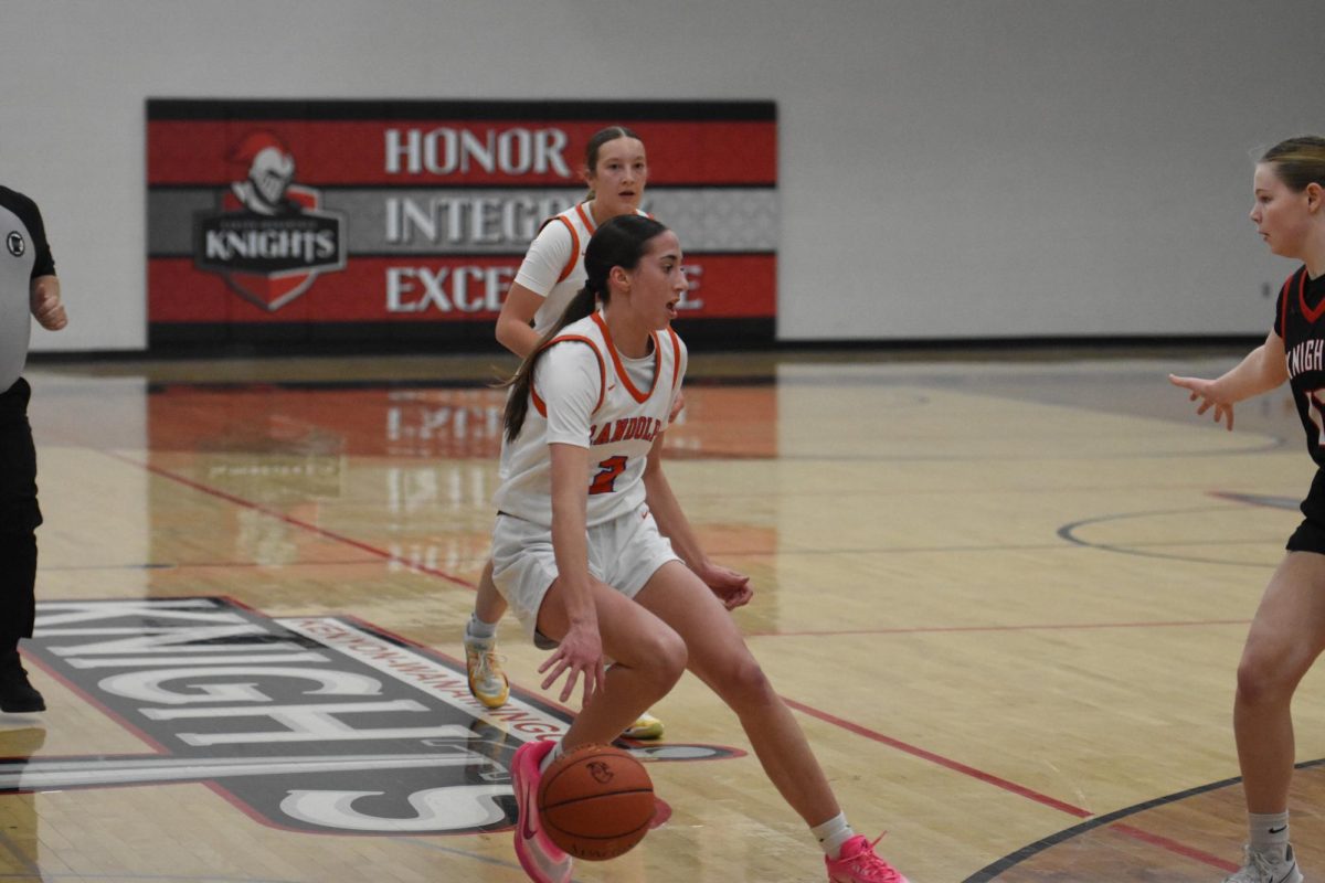 Blake Johnson Brings the ball up the court