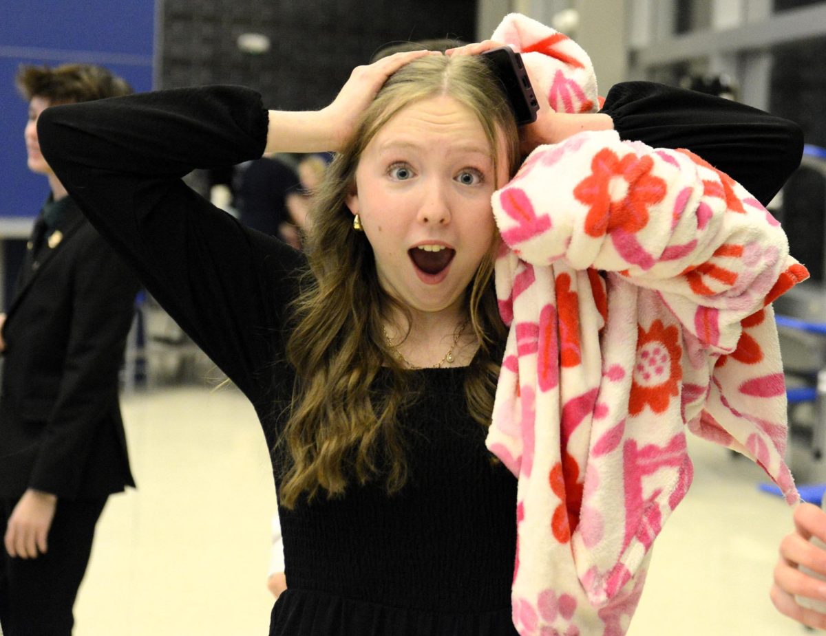 Anya Nygaard reacts authentically to the news that she reached the final round