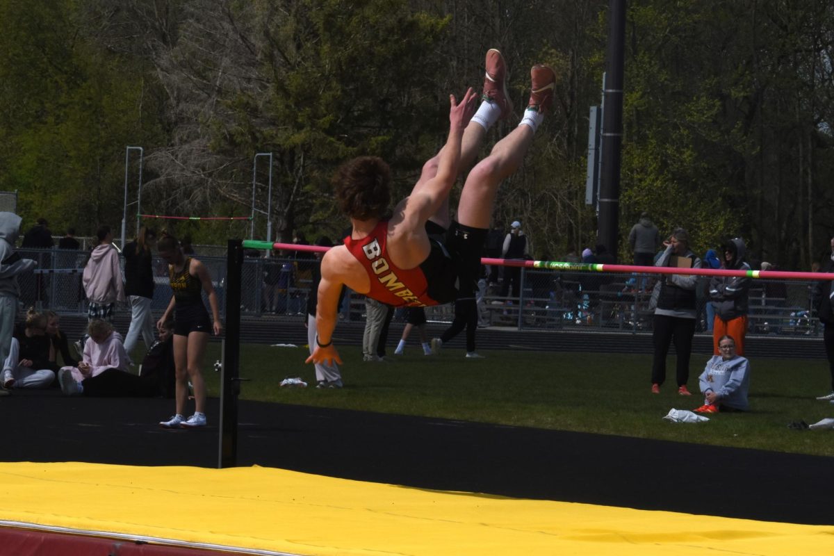 Heinlein completes the jump attempt.